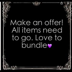 Feel Free to make me an Offer!